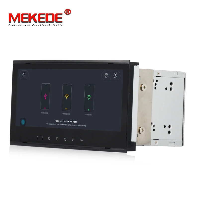 MEKEDE 8 ''полный экран 1024 * 600HD 4G ПУСТЬ Android 1 Автомобильный gps плеер для VW Touareg Multivan T5