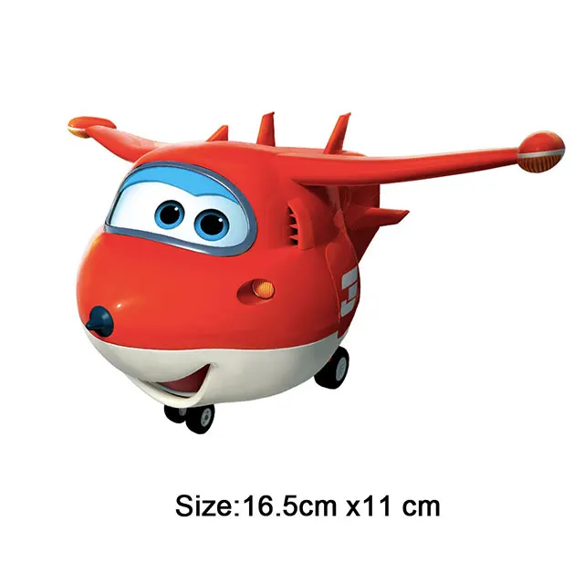 Мультфильм Супер Крылья железа на патчи для детей Одежда День рождения паук теплопередача Одежда DIY мотоцикл железные наклейки - Цвет: NO.1