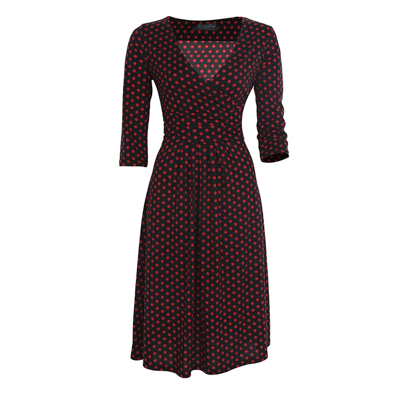 Женское платье с V образным вырезом до колена|maternity dresses|vestido maternalpregnancy clothes |