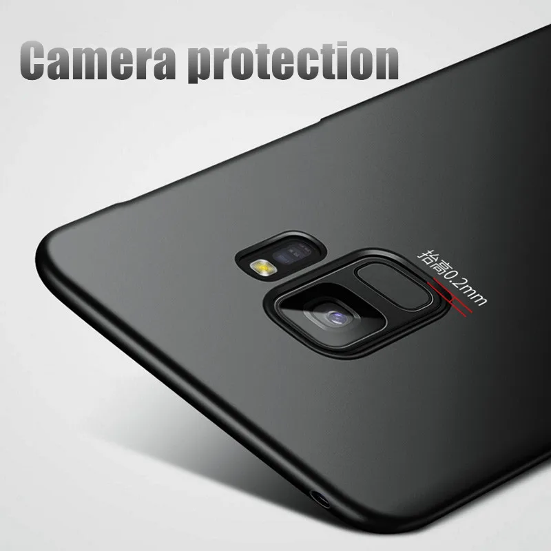 Ультратонкий Жесткий чехол для Samsung S9/S9 plus тонкий защитный задней панели Galaxy S8 S7edge