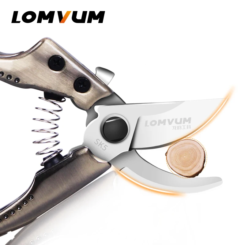 Садовые ножницы LOMVUM инструмент для прививки фруктов дерева обрезки бонсай