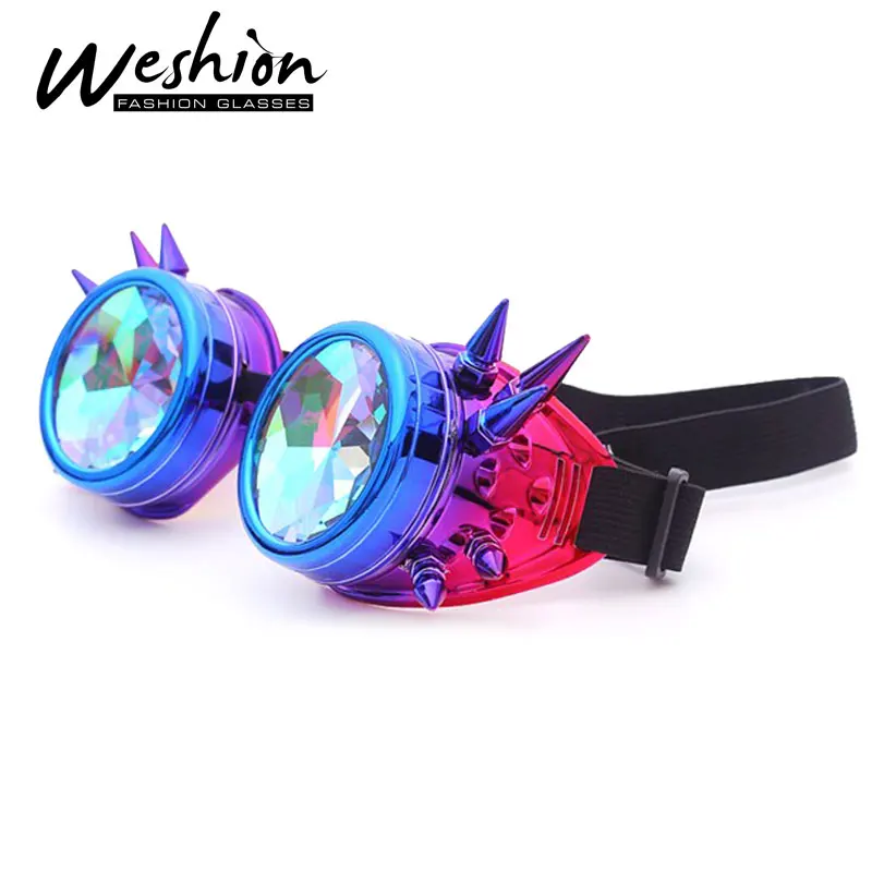 Новинка 2019 солнцезащитные очки в стиле стимпанк для женщин и мужчин