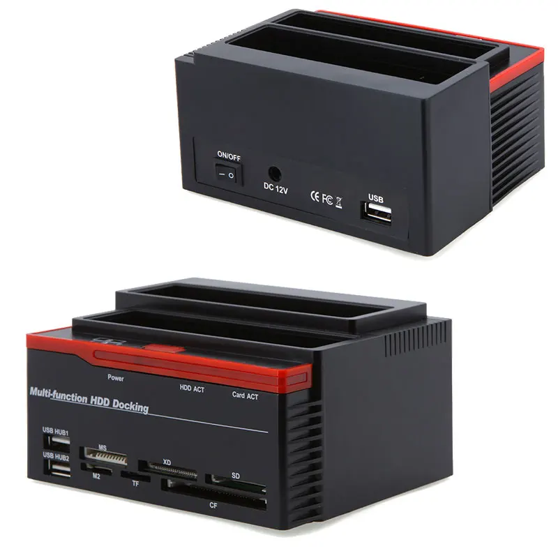 Док станция для жесткого диска с 2 USB портами 0/2 5 дюйма|Корпус диска| |