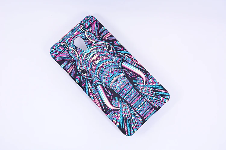 3d марка животных лев волк сова pattern жесткий задняя обложка телефон case для meizu meilan