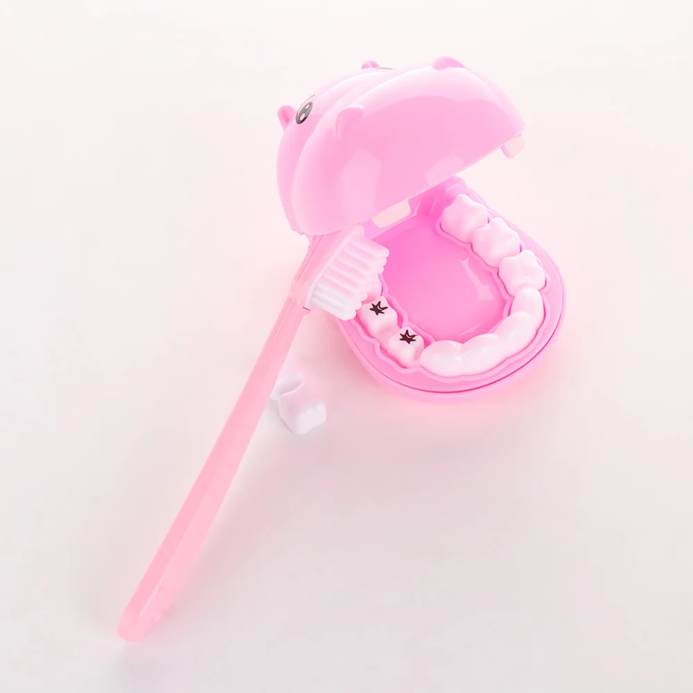 9 шт. обучающий Детский милый плюшевый Набор для игры в стоматолога модель