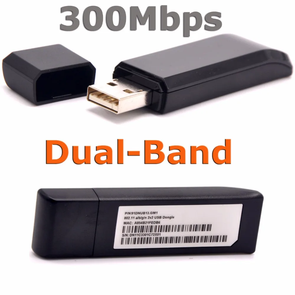 100 шт./лот для Broadcom BCM43236 802.11a/g/b/n 600 Мбит/с N600 двухдиапазонный 5 г Беспроводной USB WiFi