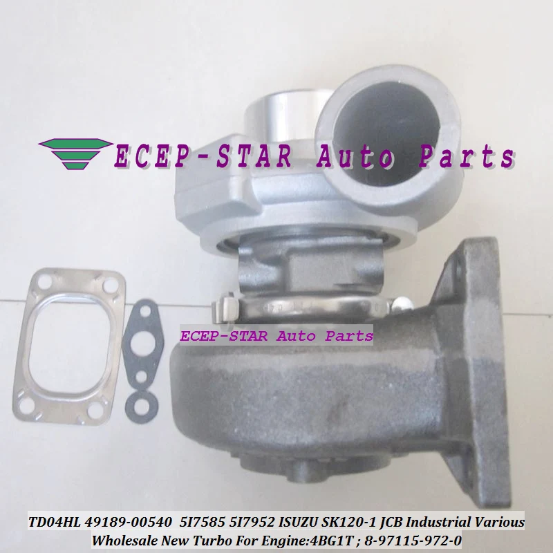 TD04HL 49189 00540 00511 00550 8 97115 0 972 4 97011 Turbo для ISUZU SK120 4BG1 T|Воздухозаборники| |