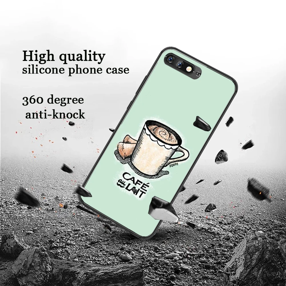 Lavaza Кофе условия высокого качества силиконовый чехол для huawei Коврики 10 Pro 20 30 Lite Y5 Y6 Y7 Y9 Prime