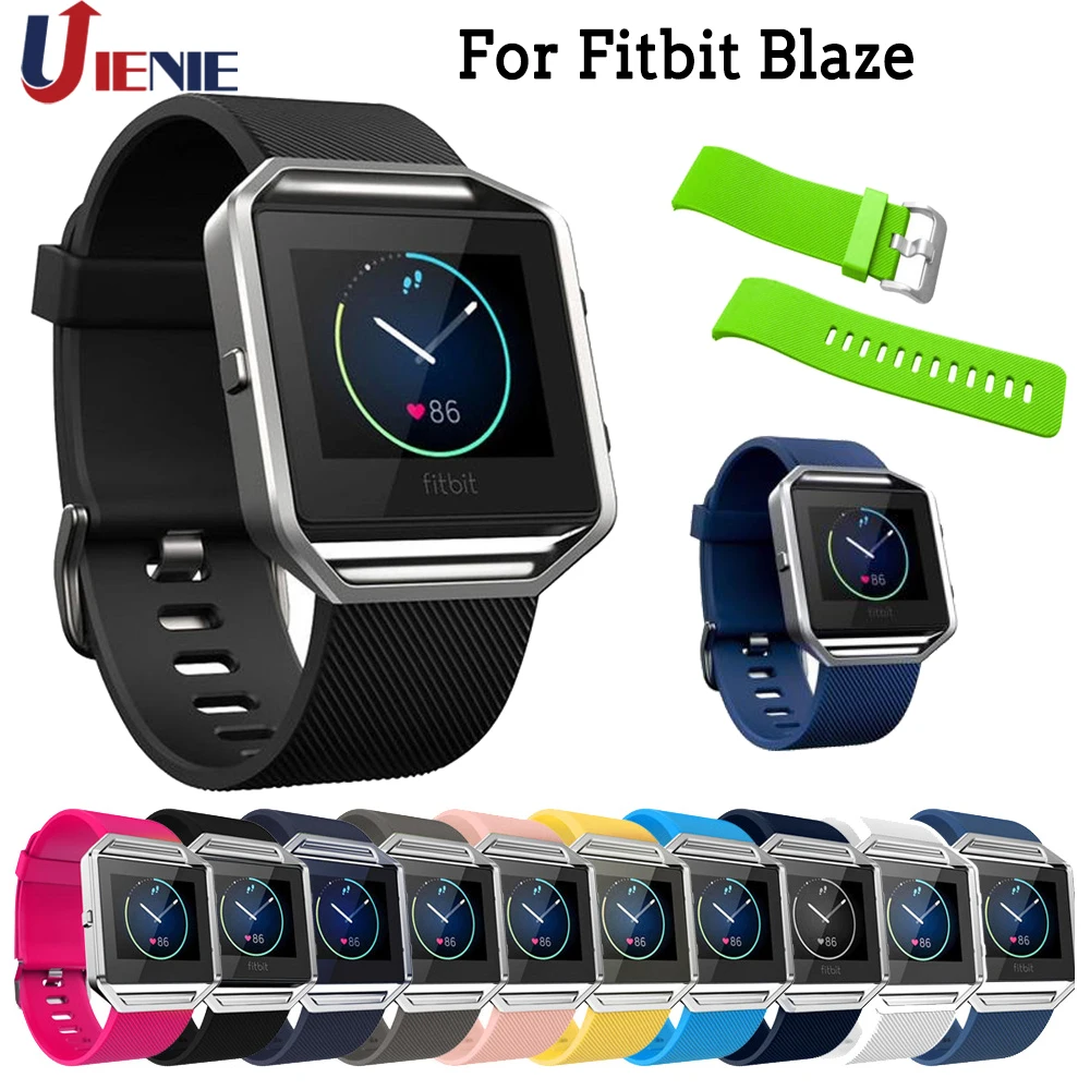 Ремешок для наручных часов Браслет Fitbit Blaze силиконовый ремешок сменный ширина 23