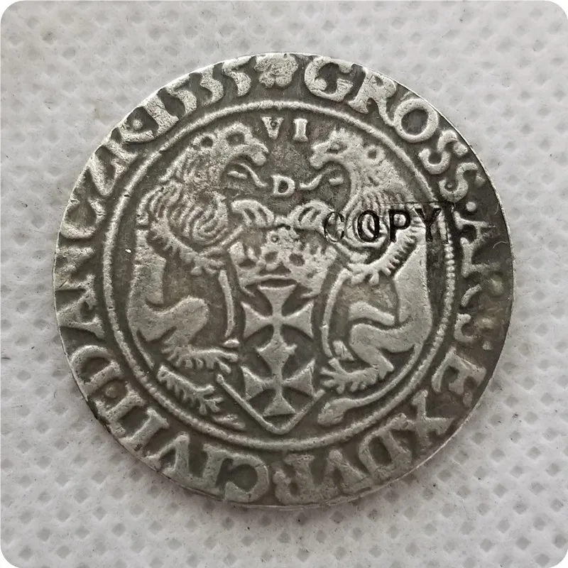 Памятные монеты Poland-VI-GROSS-1535-SIGISMUND копии монет медаль коллекционные | Дом и сад