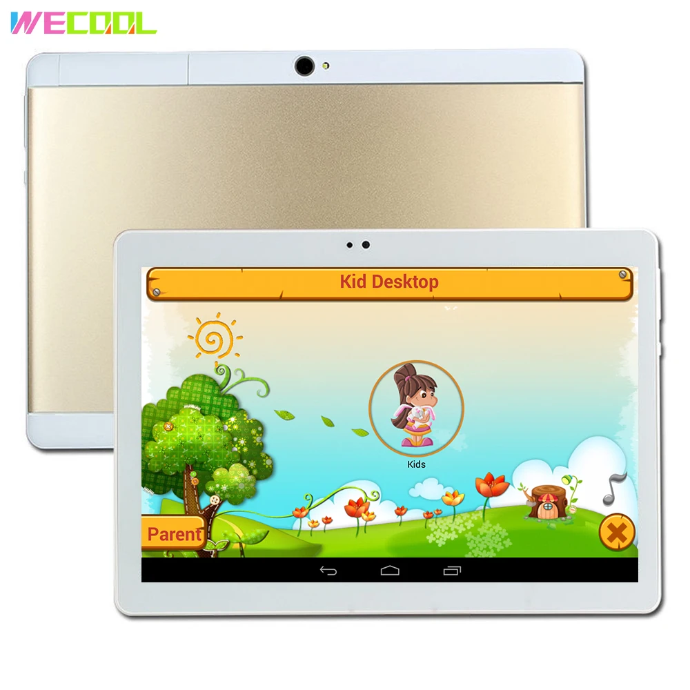10 дюймов WeCool Android подарок планшетный ПК для детей с WI FI 3g чистая Предварительно