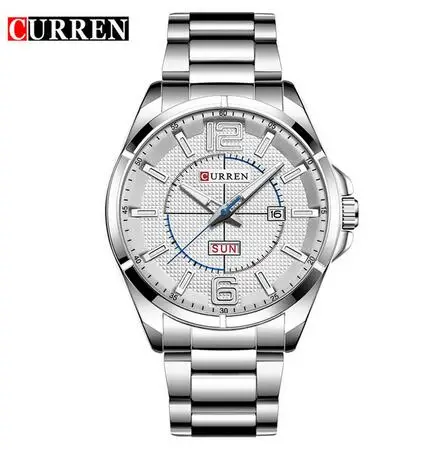 2018 Curren Men Watches Relogio Masculino Luxury military wristwatches fashion casual quartzwatch water Resistant calendar 8271 | Наручные