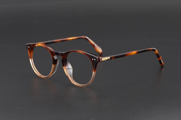 Multicolor Frame Sir O malley, круглые очки, оправа OV5256, женские ацетатные очки, мужские очки по рецепту, близорукость, прозрачные солнцезащитные очки, оправа Malley - Цвет оправы: Multicolor Frame