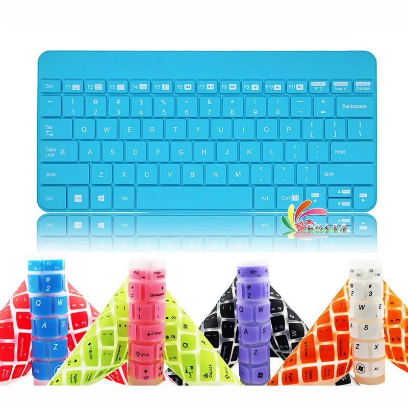 Waterproof laptop keyboard protective film wireless notebook Keyboard Covers For Logitech K240 MK240 | Компьютеры и офис