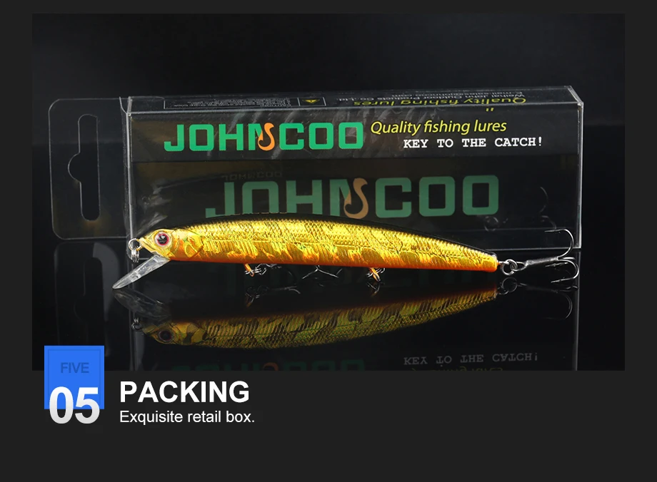JOHNCOO Тонущая блесна, приманка для рыбалки, 90 мм, 8,7 г, жесткая приманка, искусственная приманка, 3D воблеры с глазками, искусственная приманка, блесна, окуня, щука