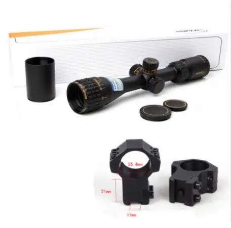 Ohhunt охотничий Airsofts Riflescope 4-12X50EG Тактический Воздушный пистолет Красный Зеленый точечный лазерный прицел голографическая Оптика прицел - Цвет: 1