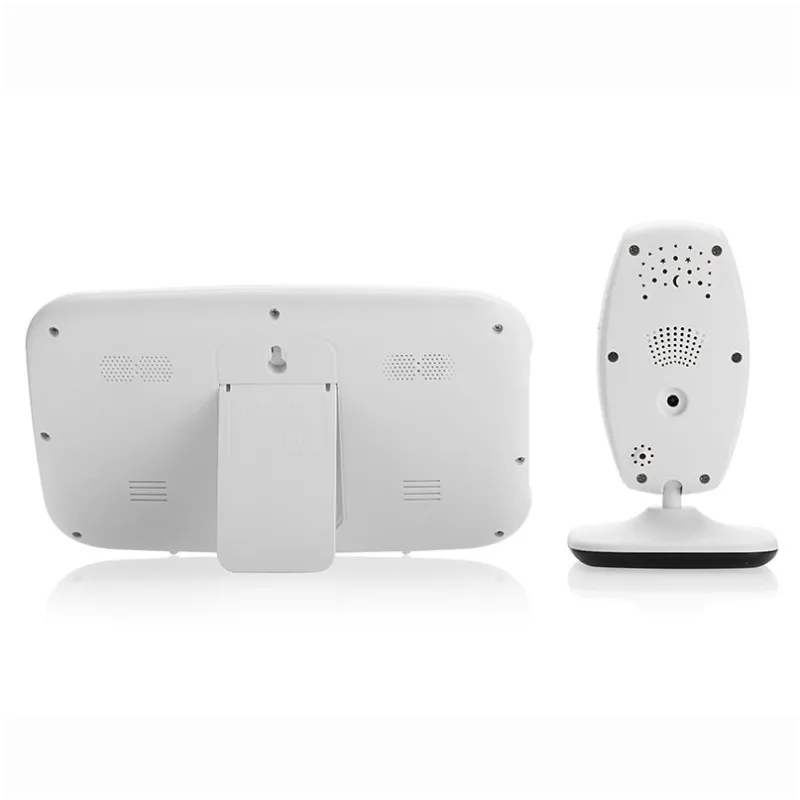 

Dual View LCD display baby monitorcamera 720P HDwireless7.0 Inch IR Night vision IntercomTemperature monitor Nanny camera
