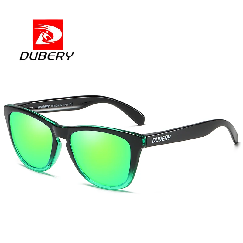 Мужские солнцезащитные очки DUBERY UV400 в винтажном стиле поляризационные для мужчин