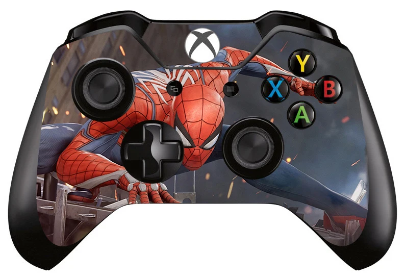 1 шт. наклейка на кожу человека паука Человека для Microsoft Xbox one игровой контроллер