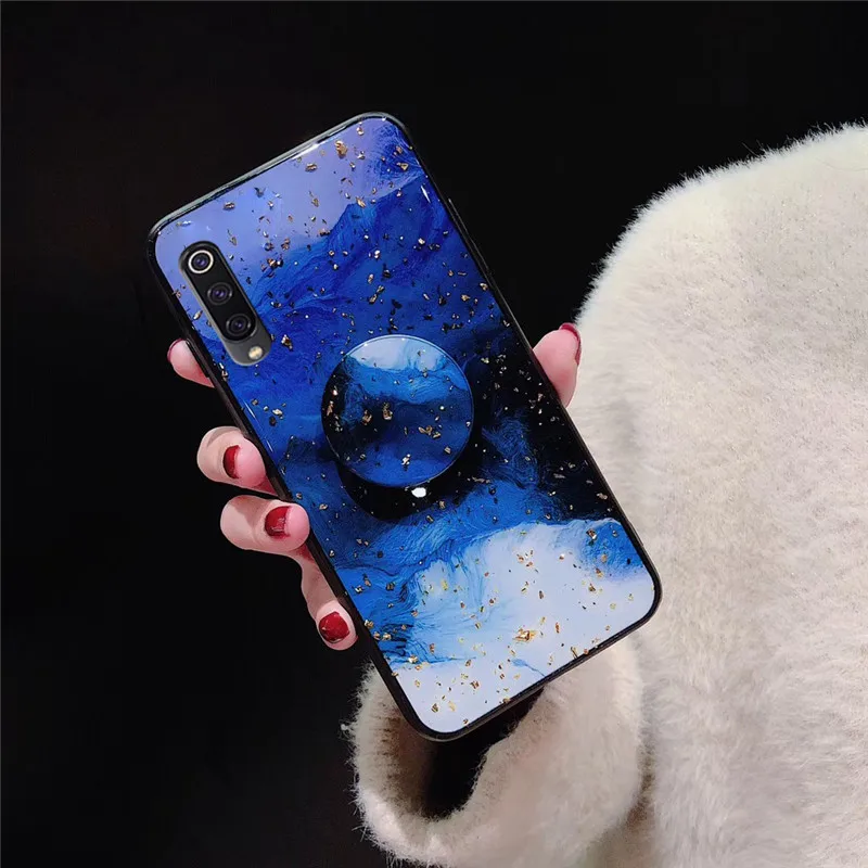 Роскошный золотой чехол из фольги для телефона Xiaomi Mi 9 8 lite pro Explorer Edition 5X 6X A1 A2