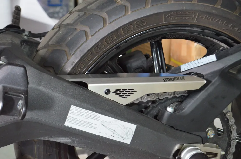 Защитная крышка цепи из нержавеющей стали для мотоцикла DUCATI Scrambler 800 Urban Enduro