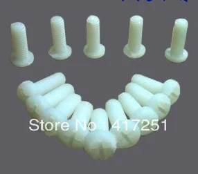 

Lot50 Метрическая Резьба M4x10 мм M5 M6 M8 10-40 мм Длина Полный нейлон Philips Pozi Поднятый Pan КРУГЛЫЙ Винт