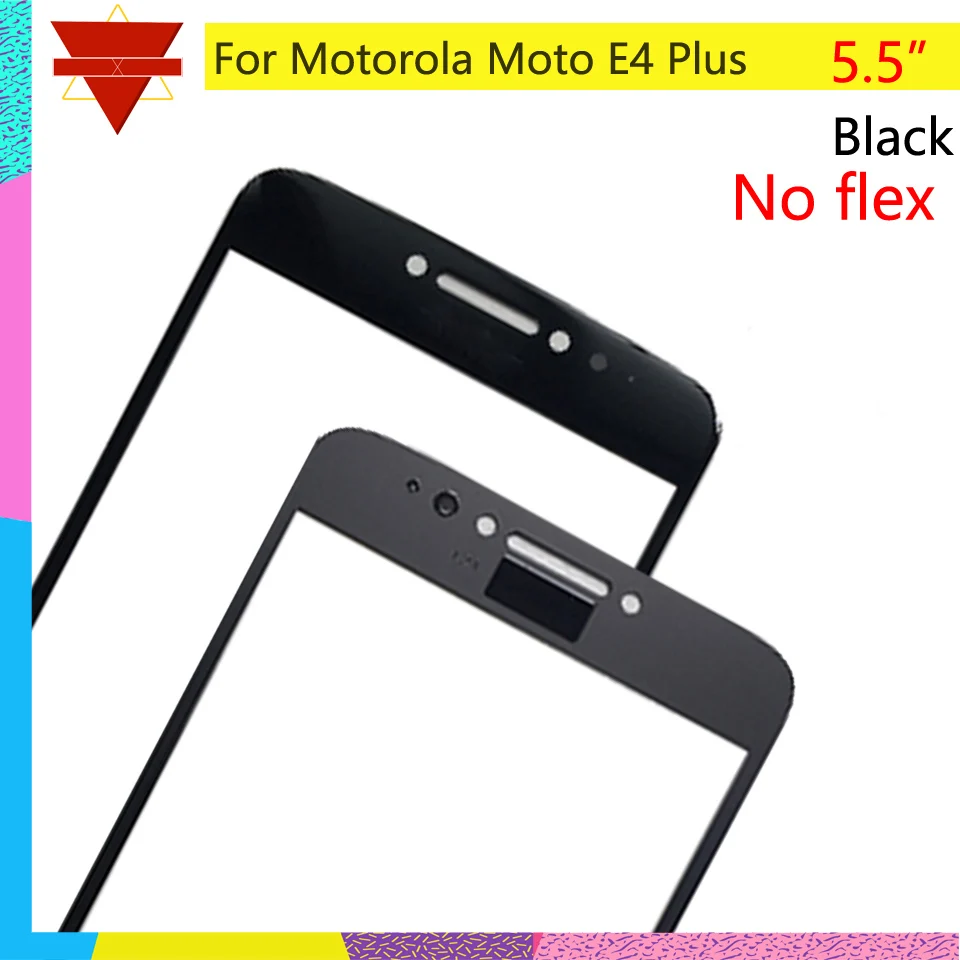 10 шт. сенсорный экран для Motorola Moto E4 XT1767 стекло передней панели объектив внешний Plus