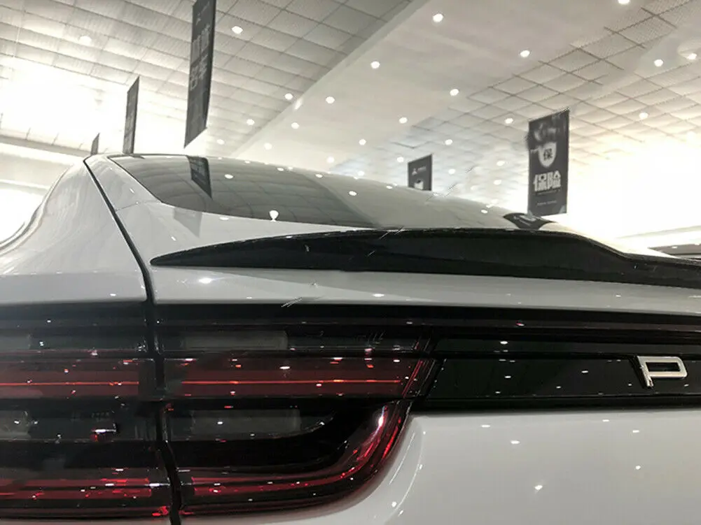 Задний спойлер из углеродного волокна для Porsche Panamera 971 2017-2019 заднее крыло |