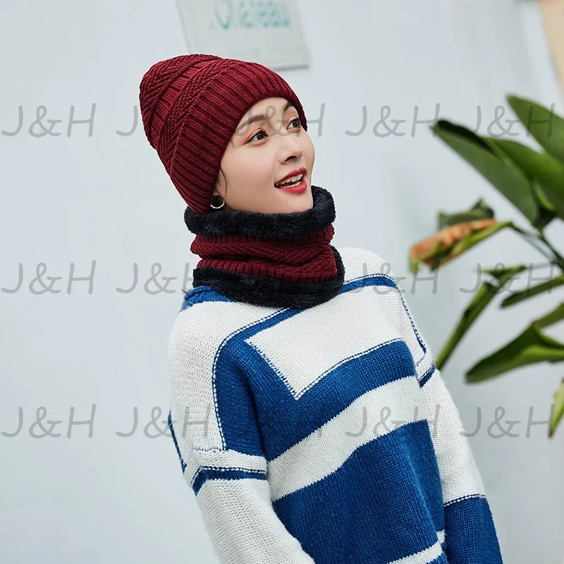 2018 Балаклава Skullies Beanies вязанная шапка зимняя для мужчин утолщенная Хеджирование