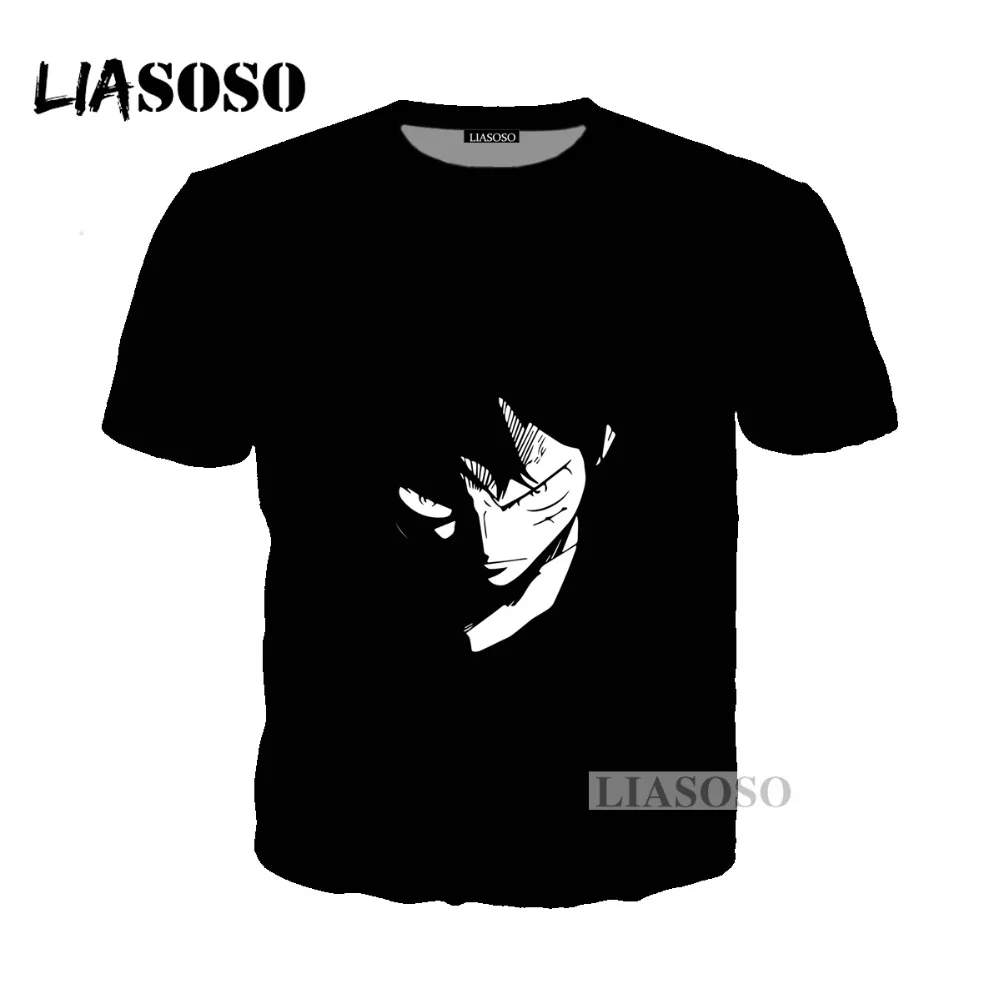 LIASOSO 2018 Модный 3D принт женский и мужской цельный обезьянка D. Летняя футболка в