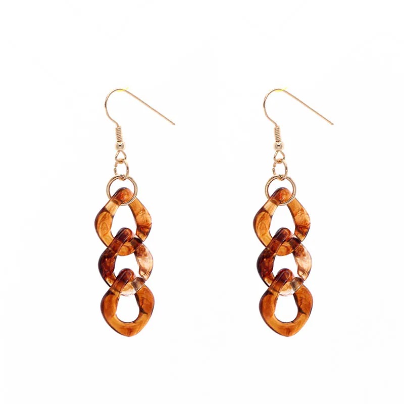 Free shipping Fashion jewelry Wholesale gift Exquisite chain buckle Shaped Earrings | Украшения и аксессуары