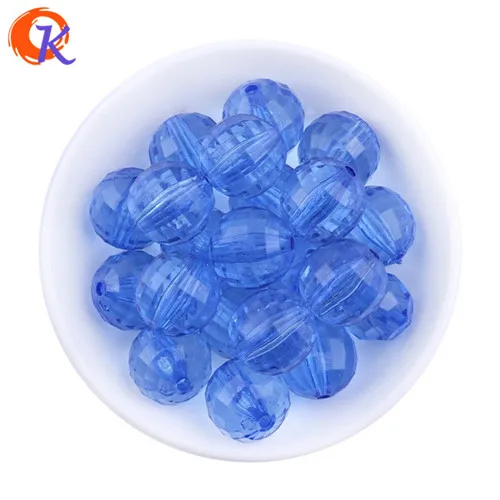 Royal Blue Дешевые оптовые цвета на выбор, 20 мм, 100 шт./лот, цветные прозрачные акриловые бусины для дискотеки, ожерелье из жевательной резинки, ювелирные изделия - Цвет: Royal Blue