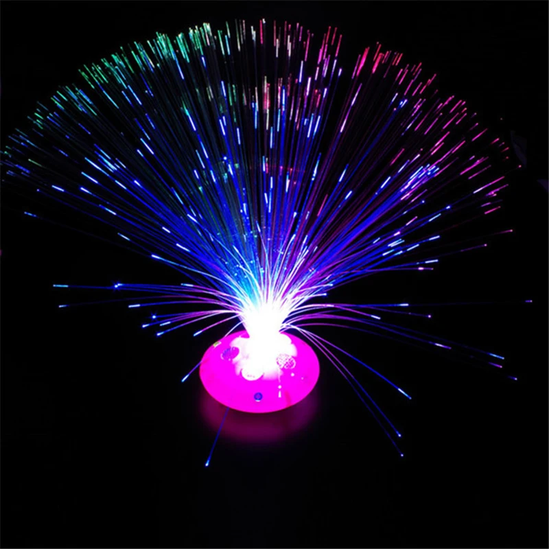 Optical Fiber Starry Sky Lamp Colorful Calming Sensory Beautiful Multicolor Led Light Optic Fashion Nightlight | Игрушки и хобби