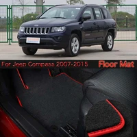 high quality soft nylon custom made non slip heavy duty floor carpet mat rugs for jeep compass 2007 2015