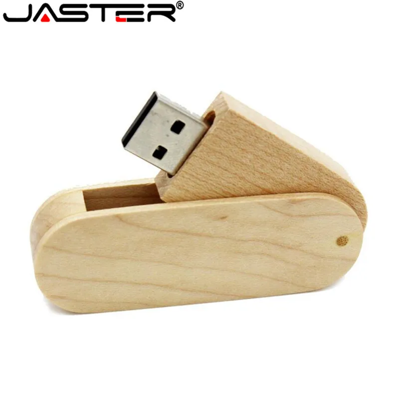 JASTER Лазерный Гравировальный вращающийся деревянный USB флэш-накопитель карта