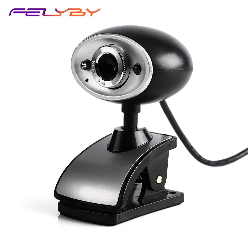 FELYBY A7230 480P HD Компьютерная видеокамера Встроенный микрофон для видеосъемки USB