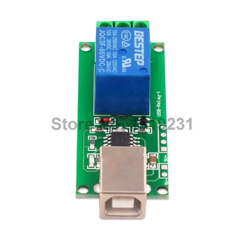 1 канал 5V usb реле программируемый компьютерный контроль для умного дома|relay channel|usb