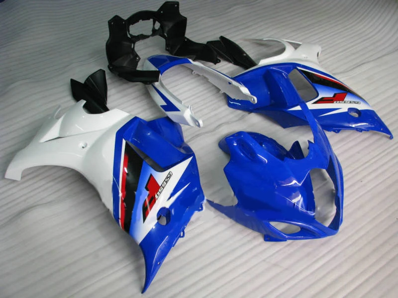 Комплект обтекателей для Мотоцикла SUZUKI GSX650F 08 09 10 GSX 650F 2008 2009 2010 модный белый синий