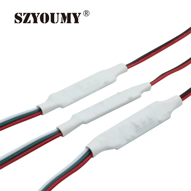 SZYOUMY DC5 24V 3 кнопочный мини контроллер пикселя для WS2811 TM1809 SK6812 WS2812B RGB светодиодный