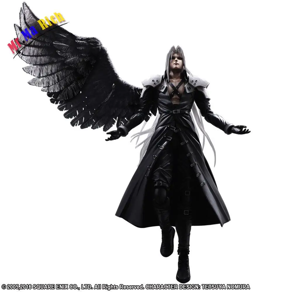 Фигурка аниме 25 см Final Fantasy Vii 7 Sephiroth ПВХ фигурка Коллекционная модель игрушки