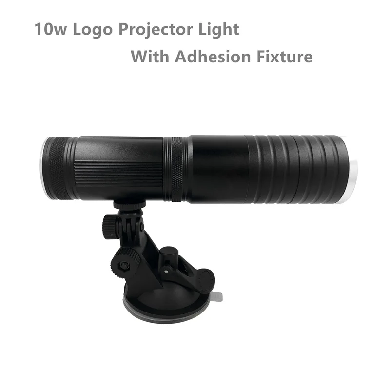 10W Hand Lamp logo gobo projector torch light lamp advertising customized portable riding | Floodlights