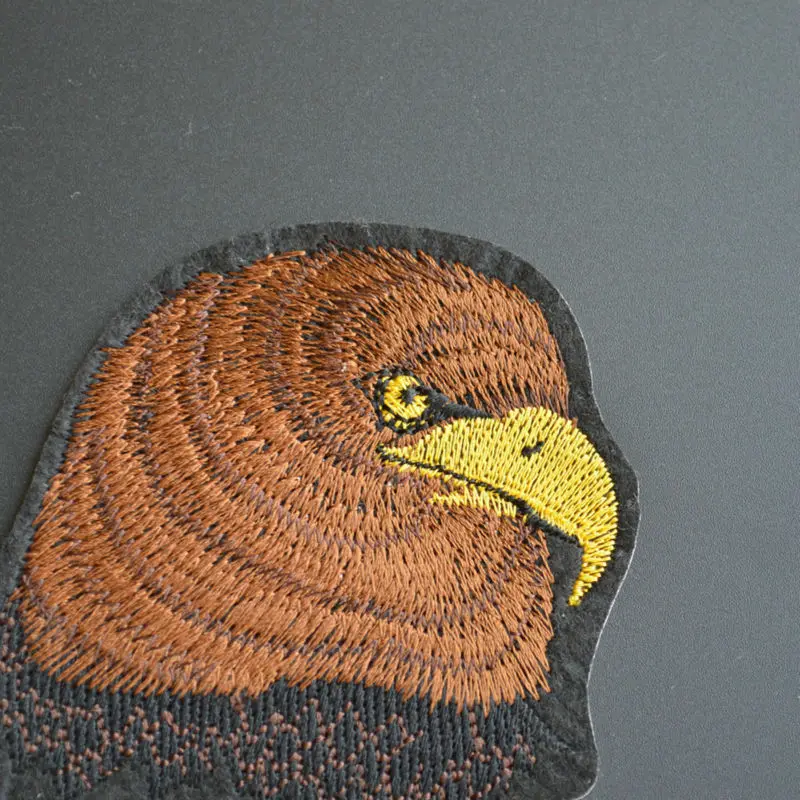 7 см * 8 коричневые нашивки с орлом в виде животных 1 шт. | Дом и сад