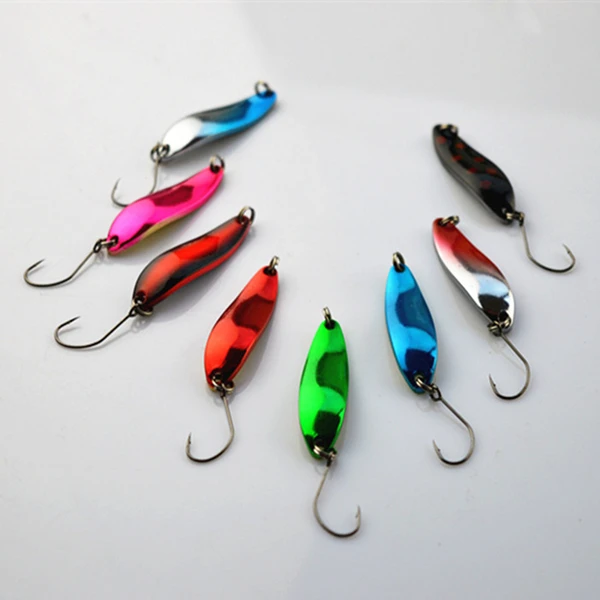 Металлическая ложка для рыбалки металлическая 8 шт. 7 г | Спорт и развлечения