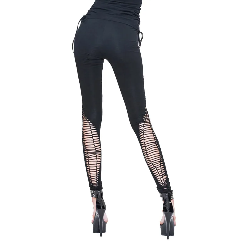 Женские летние брюки в стиле стимпанк готика женские с эластичным поясом модные