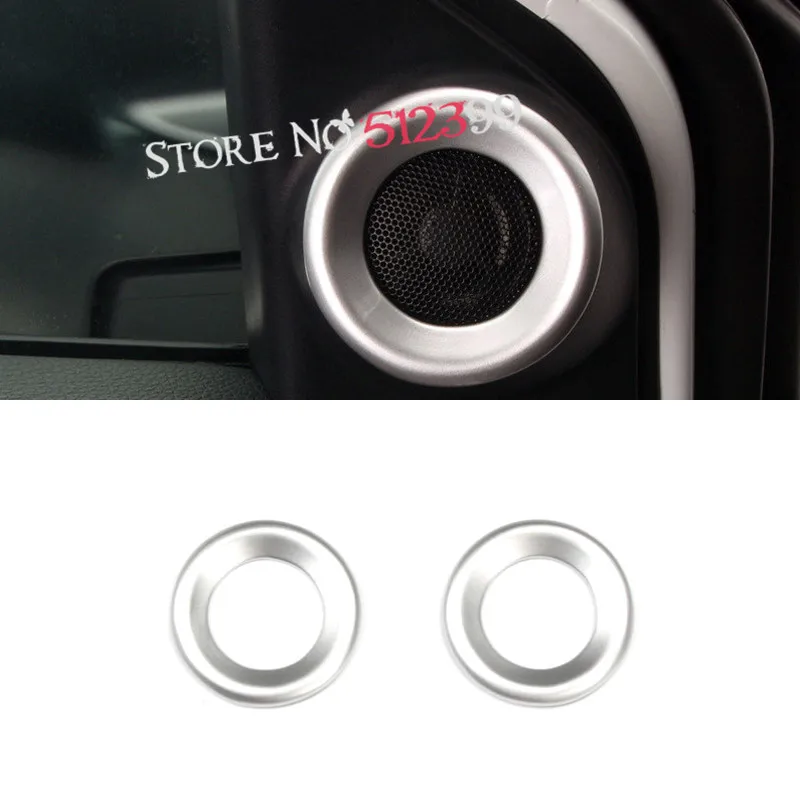 2 шт. ABS Матовая Внутренняя дверь треугольник стерео динамик рамка Накладка для