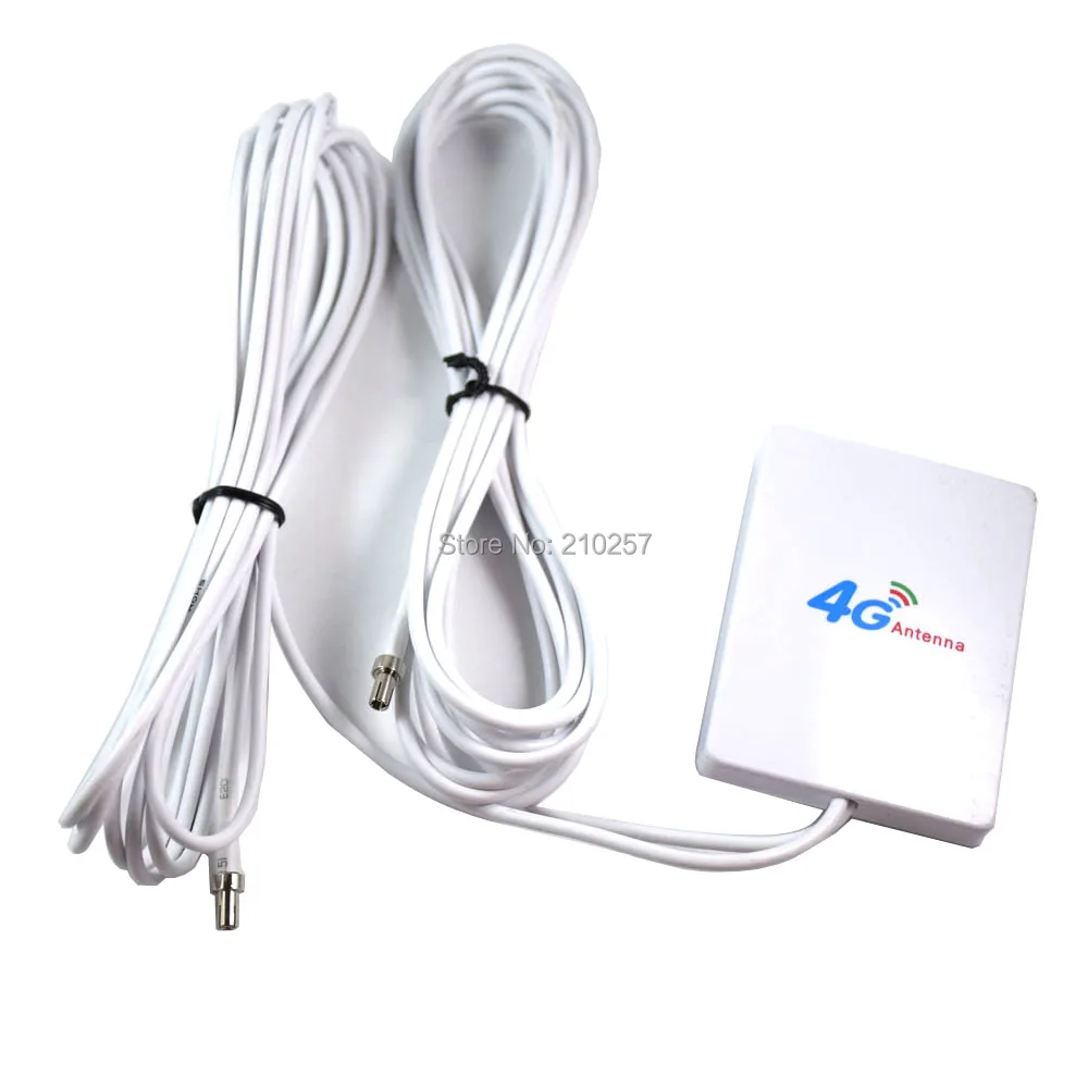 For Huawei E5375 E589 E5776 and Zte 4G Antenna Ts9 Connector High Gain 28dbi Lte Antenne | Мобильные телефоны и