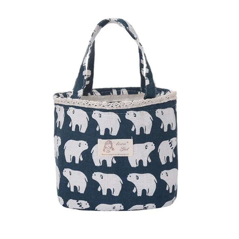 SFG HOUSE Fresh Insulated Women Lunch Bag Fashion Portable Thermal Tote Cooler Female Kids Food Storage Pouch | Багаж и сумки