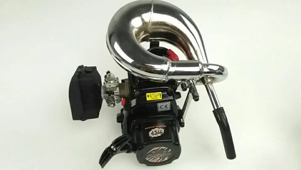 36 45cc 71cc газовый двигатель труба для Losi 5ive T Rovan LT DDT 5T KM X2 FG SMARTECH REMAGE REDCAT MT KINGKONG FS MCD bajer