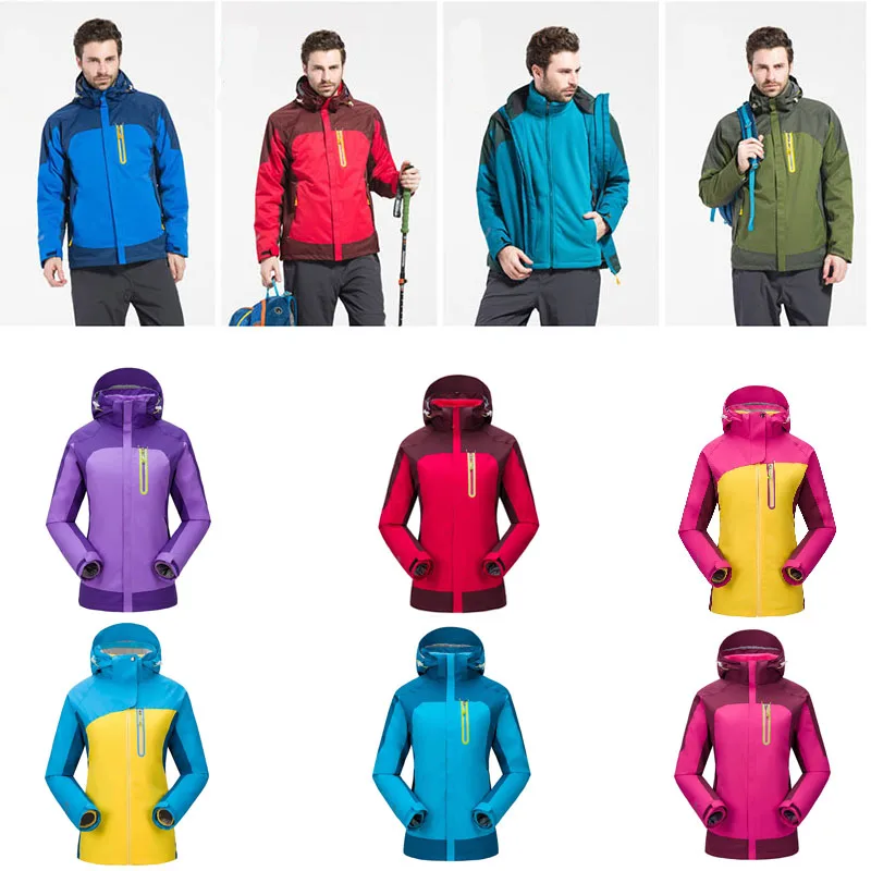 RAY GRACE Softshell Men Jacket Hiking Coats Warm Fleece Fishing Windbreaker Outdoor Camping Trekking Wateproof Women Jackets | Спорт и