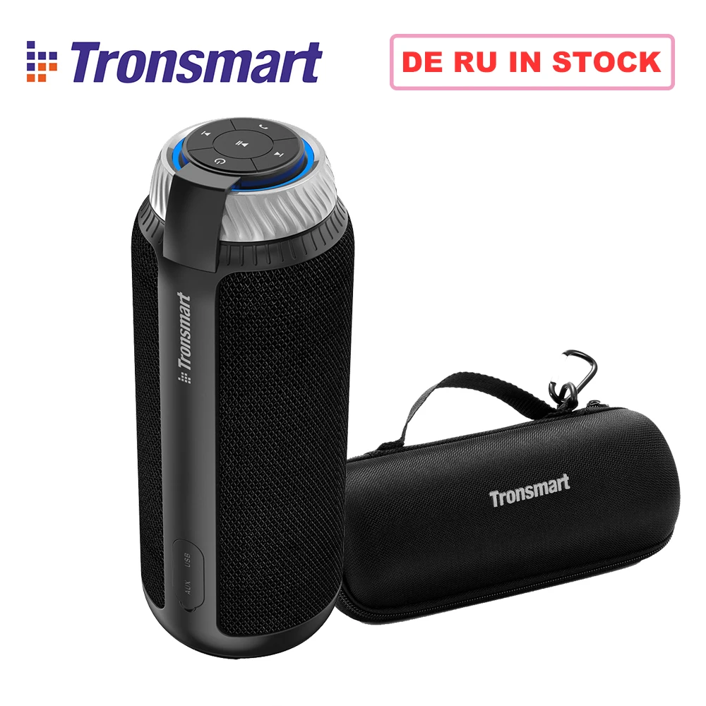 Новый Tronsmart элемент T6 25 W Портативный Bluetooth Динамик со стереофоническим звуком 360